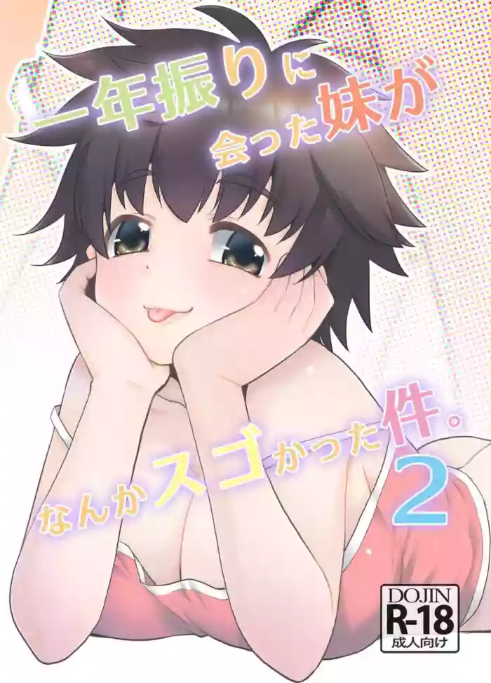 Ichinen-buri ni Atta Imouto ga Nanka Sugokatta Ken. 2 | 相隔一年再會的妹妹總覺得很驚人的那件事。2 cover