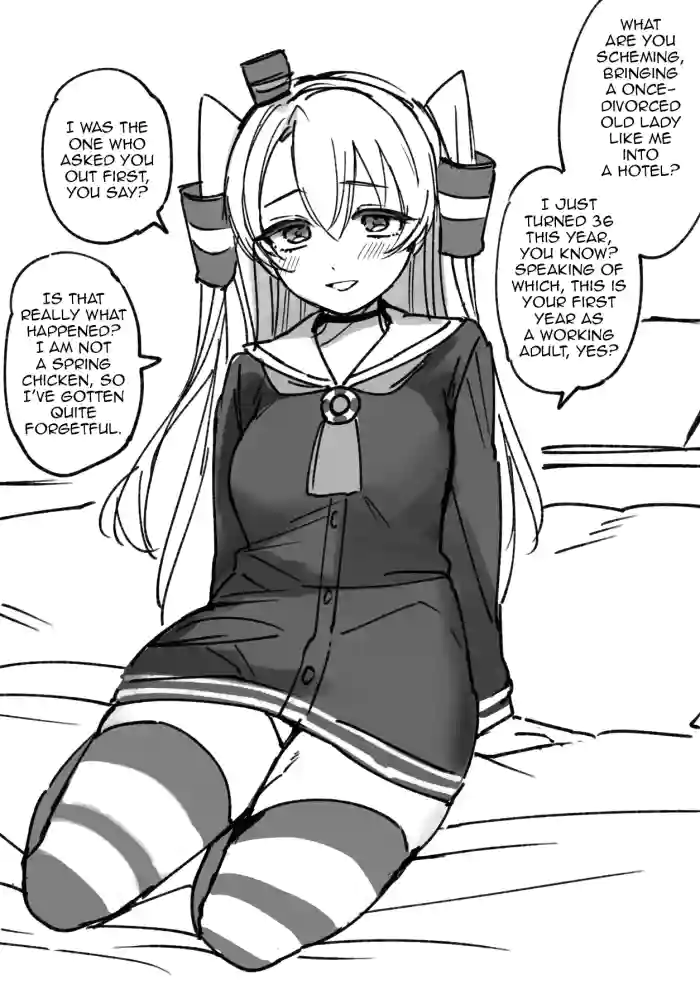 Batsuichi Amatsukaze Layer (36) Rakugaki Manga | A Doodle about a Once-divorced Amatsukaze Cosplayer cover