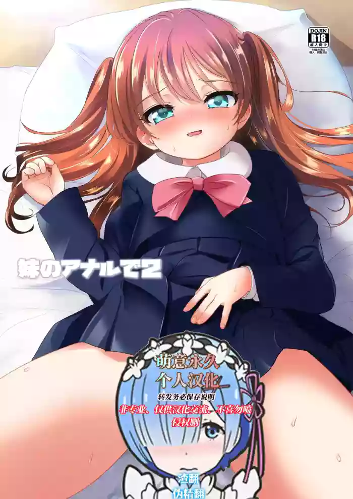 Imouto no Anal de 2 - WITH SISTER'S ASS II cover