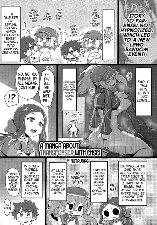 A Manga about Transforsex with Ensei