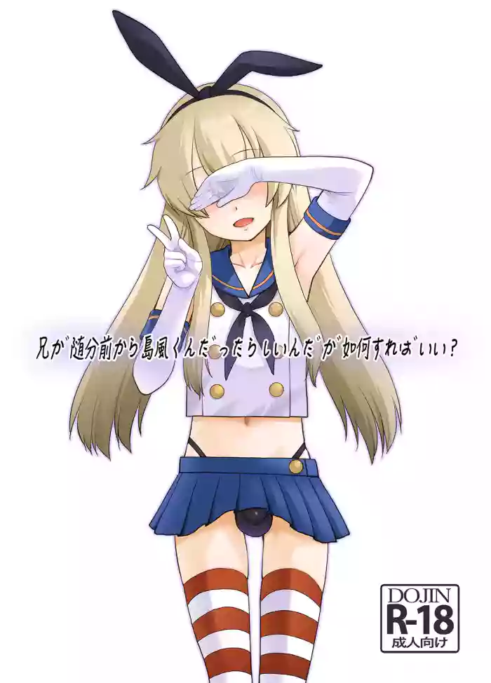 Ani ga Zuibun Mae kara Shimakaze-kun datta rashiin daga Dou Sureba Ii? cover