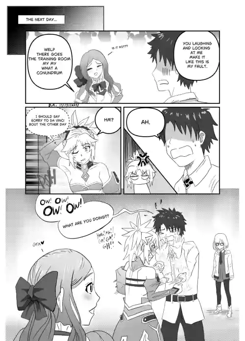 [mordred time![ fate grand order )