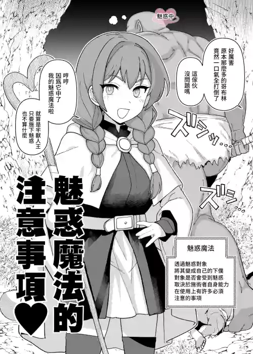 Miryou Mahou no Chuui Jikou | 魅惑魔法的注意事項