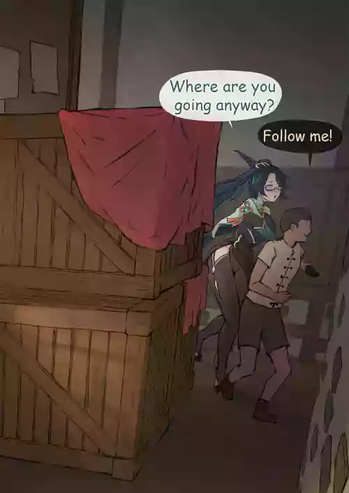 Xianyun - Back alley(text) | 閑雲 - 后巷