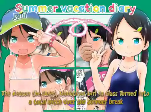 Natsuyasumi Nikkichou ~Class de Otonashikute Medatanakatta Anoko ga Natsuyasumi no Aida ni Chou Bitch ni Natteita Riyuu~ | Summer Vacation Diary: The Reason the Quiet, Unnoticed Girl in Class Turned into a total Bitch Over the Summer Break