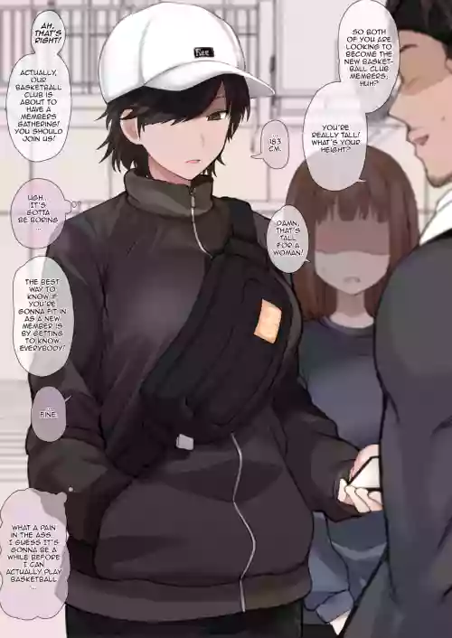 Twitter ni Up Shita Boyish Koushinchou Sports Joshi no E no NTR Shiten | Uploaded in Twitter, NTR POV drawing of a Tall and Tomboy Sporty girl