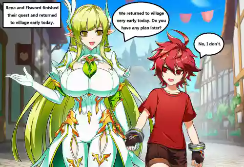 Q DaB & Elsword [AI generated}