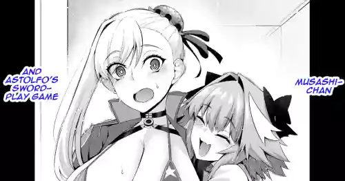 Musashi-chan, Astolfo to Chanbara Gokko | Musashi-chan and astolfo's swordplay game