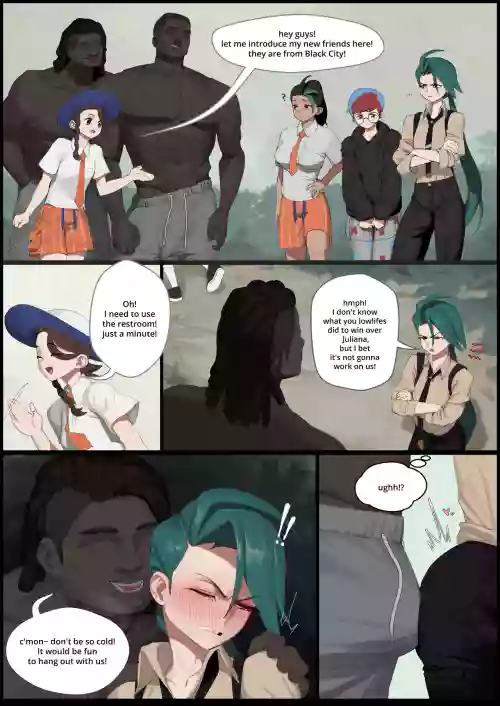 Nemona, Penny & Rika get BLACKED