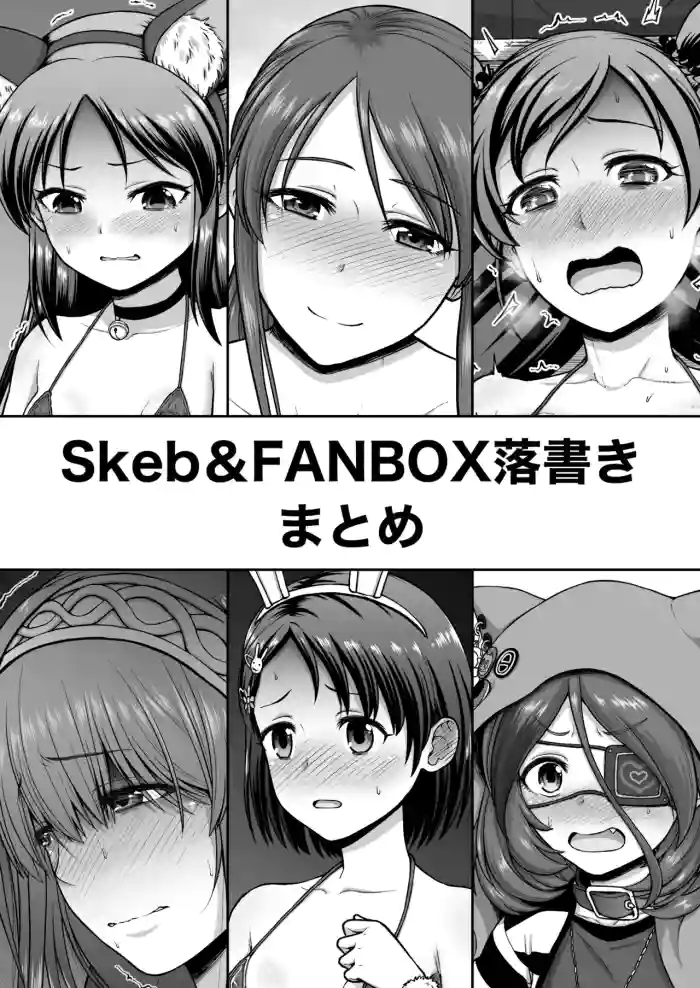 Skeb & FANBOX Rakugaki Matome cover