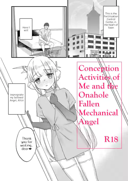 Onaho Ochishita Kikai Tenshisama to Ore no Ninshin Katsudou | Conception Activities of Me and the Onahole Fallen Mechanical Angel