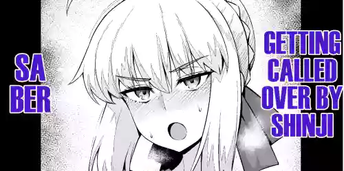 Saber, Taiiku Souko de... + Artoria, Botebara Bloomer de Shinji to… | Saber, Getting Called Over by Shinji + Pregnant Artoria, in Bloomers with Shinji...