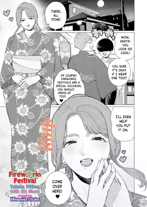 Yukata to Mama to Hanabi Taikai | Fireworks Festival Yukata Fitting With His Mom