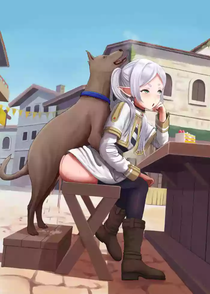 Frieren and Dog cover