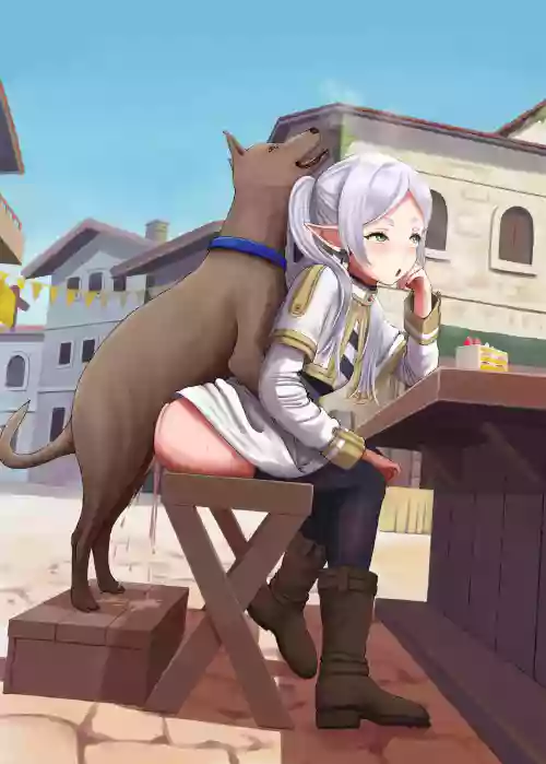 Frieren and Dog