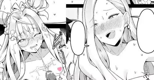 おみぃさんとマスターに巻き込まれるフローラちゃん