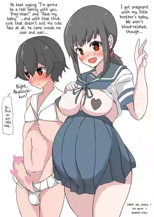 Kugatsu no Botebara to Oneshota to Josou | September Baby Bumps, Oneshota, and Crossdressing