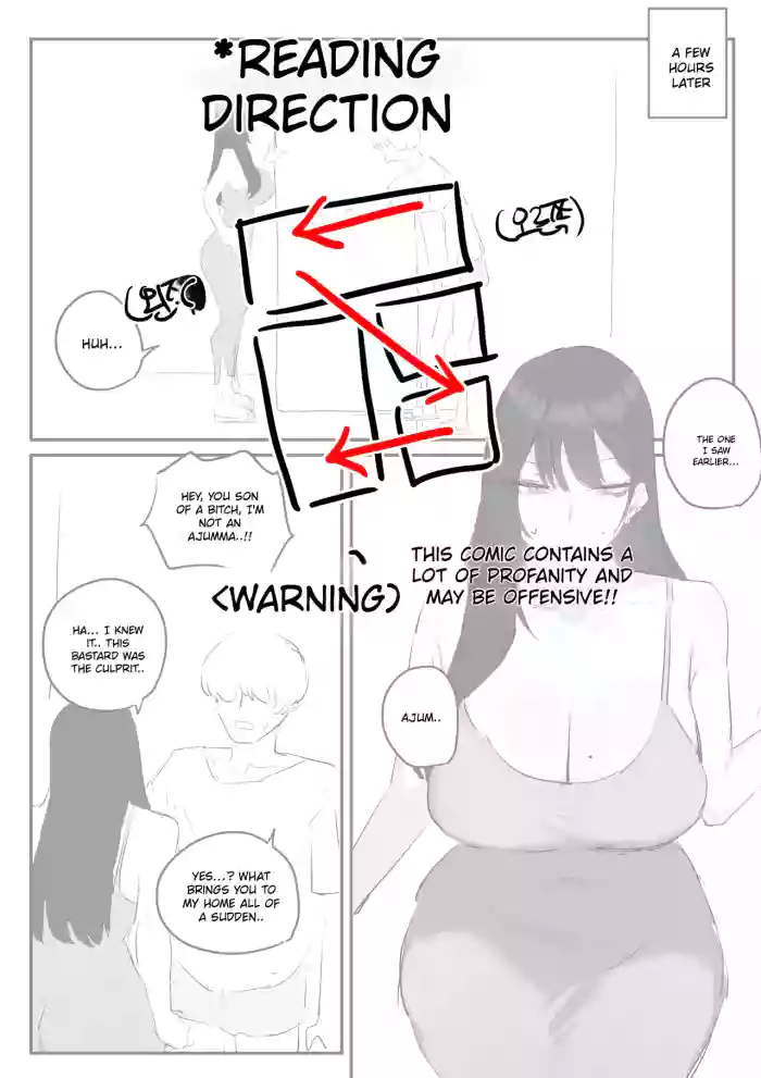Comic about giving proper discipline to the downstairs neighbor lady... cover