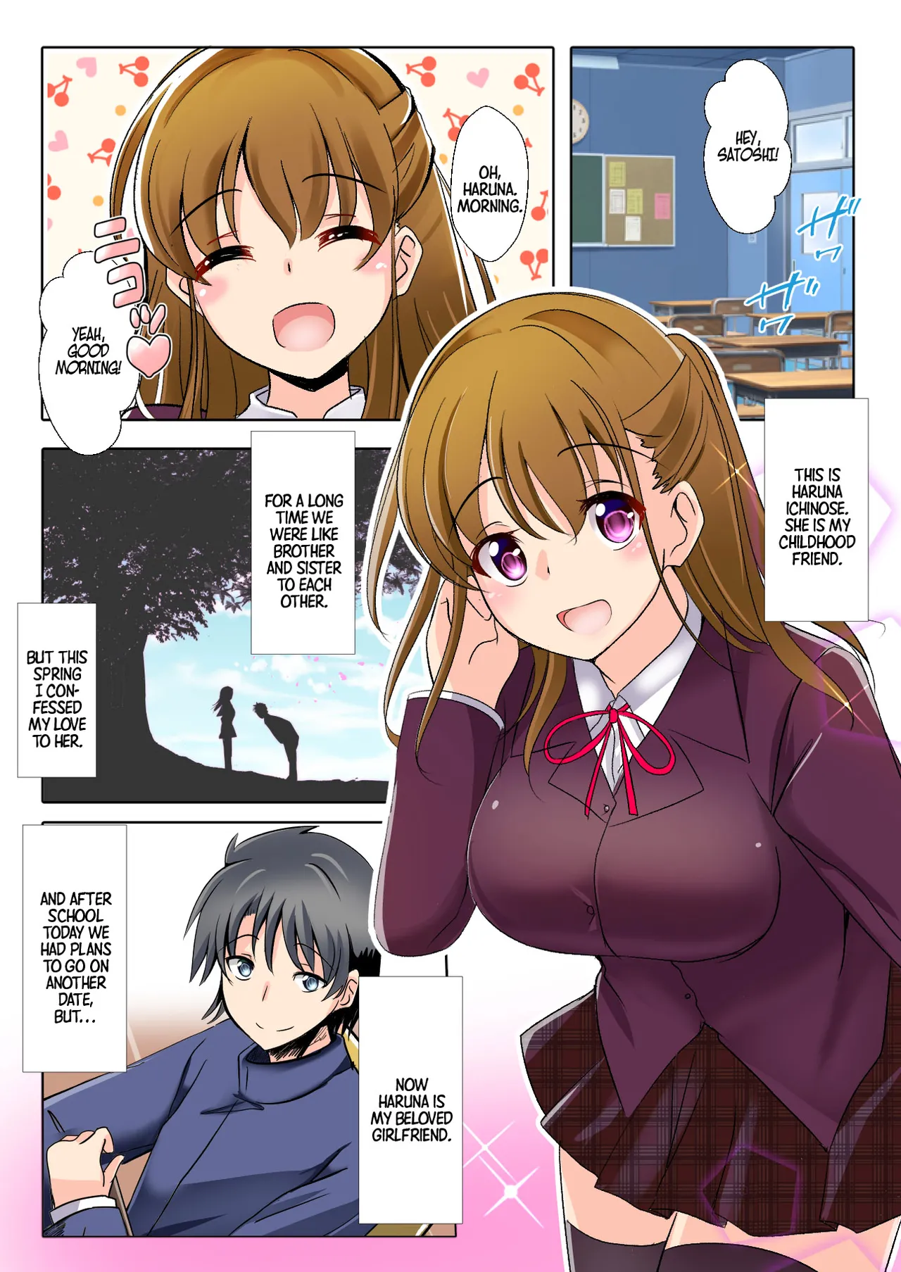 Saimin Chigoku - Ore no Kanojo ga Gakuen no Nikubenki no Ken ni Tsuite | Hypnotic Imprisonment - How My Girlfriend Became the School Sex Slave [English] =TB= page 2 full