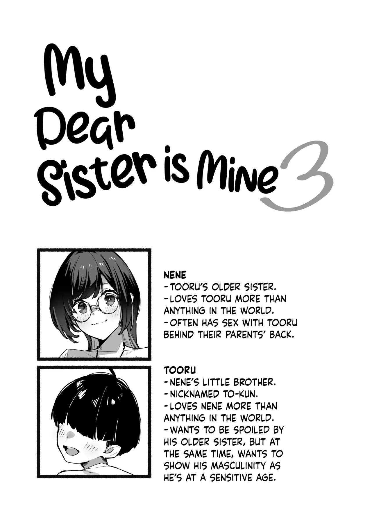 Boku no Onee-chan 3 | My dear Sister is Mine 3 page 3 full