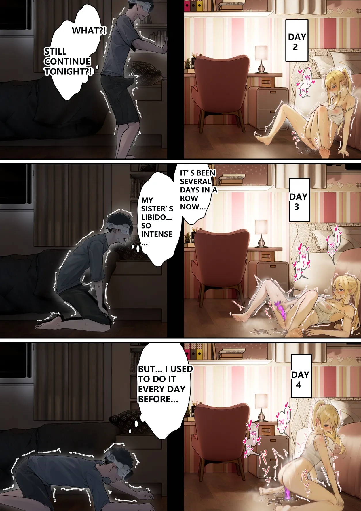 My AR glasses can see various stats about my foster sister?! page 7 full