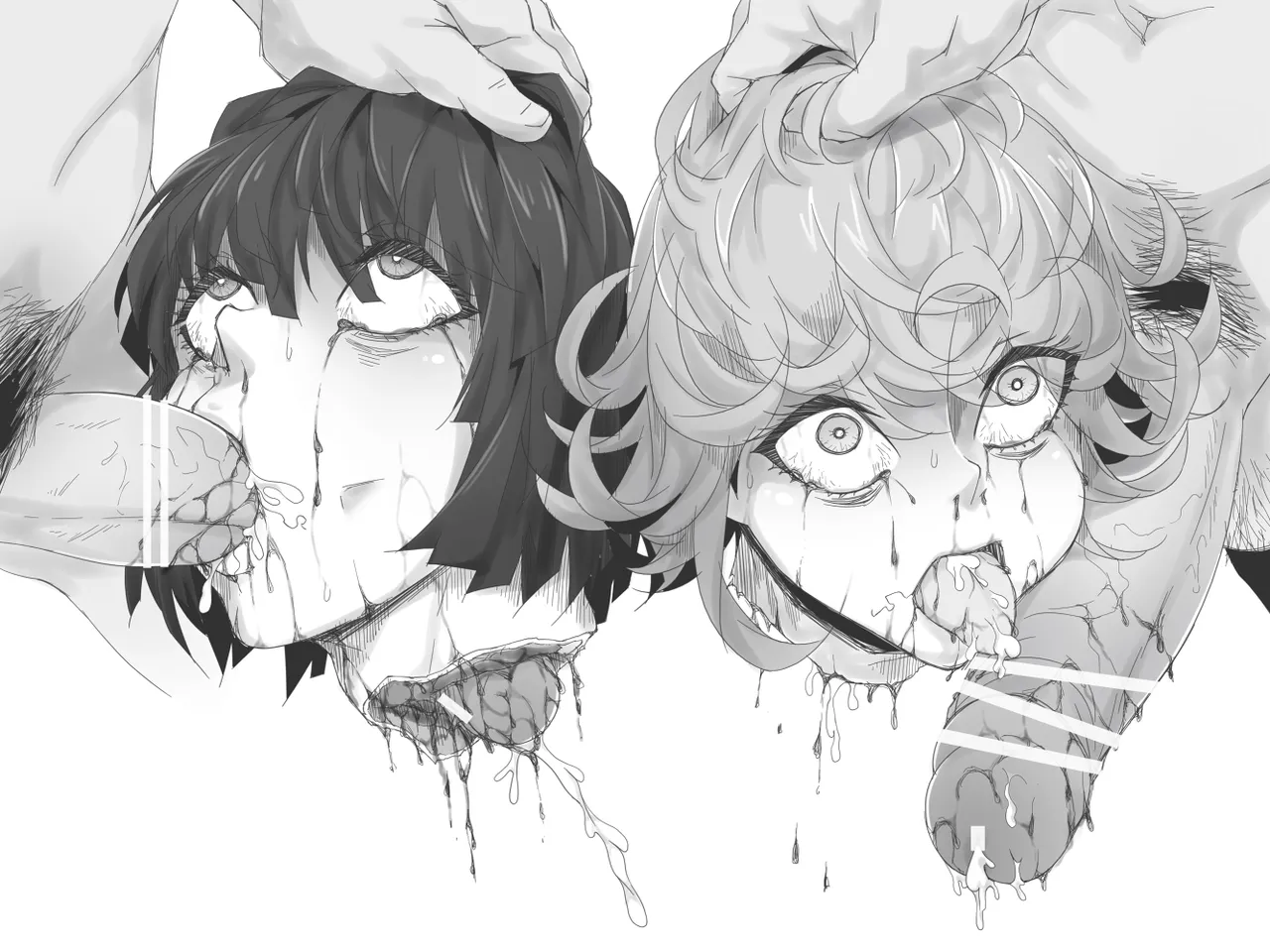 bekon15 / ko1444 / Bacon Ryona graffiti 1-11 + 2 Skeb guro Pixiv posts. page 10 full