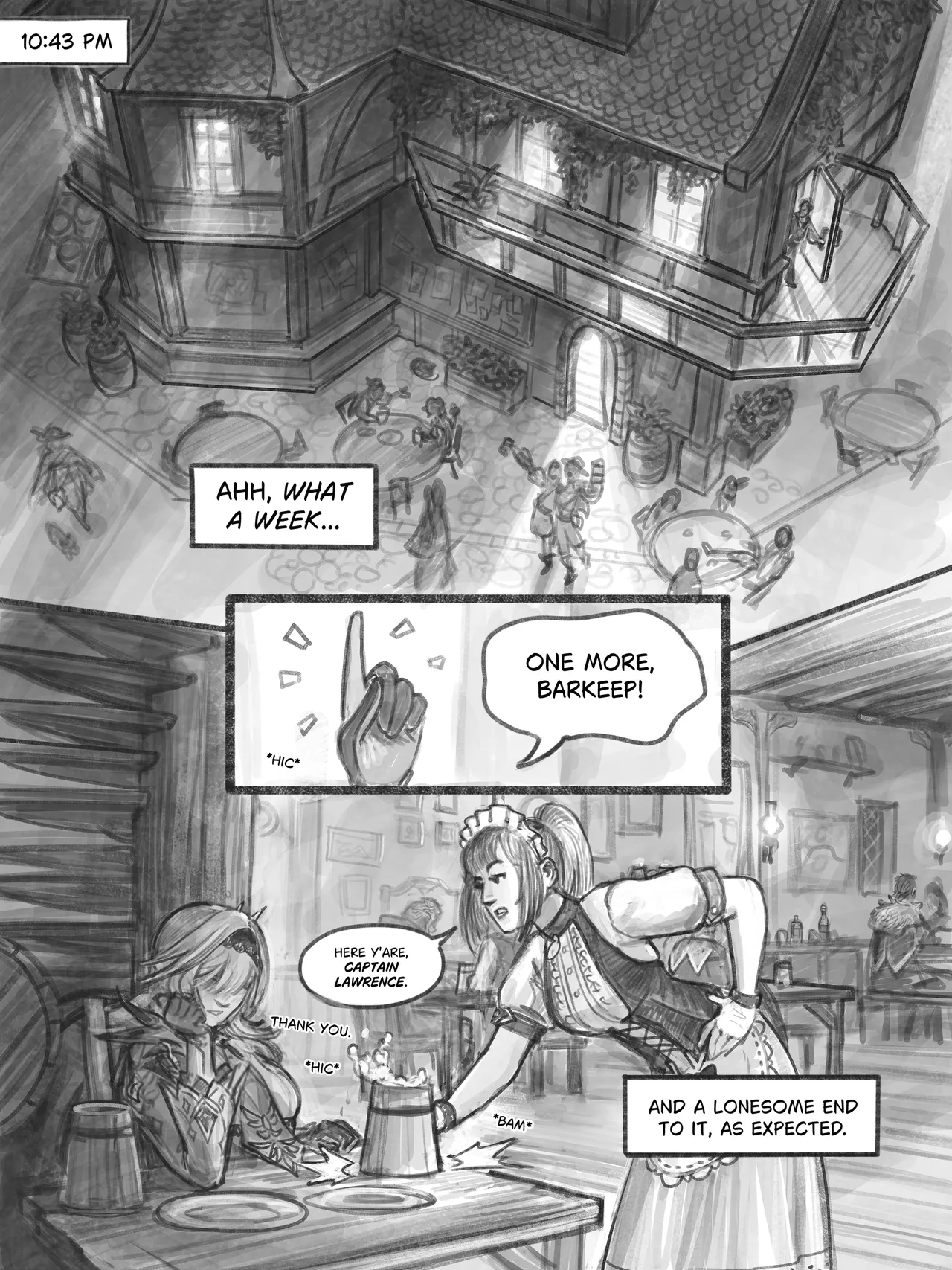 Knighty Night Genshin Impact page 2 full