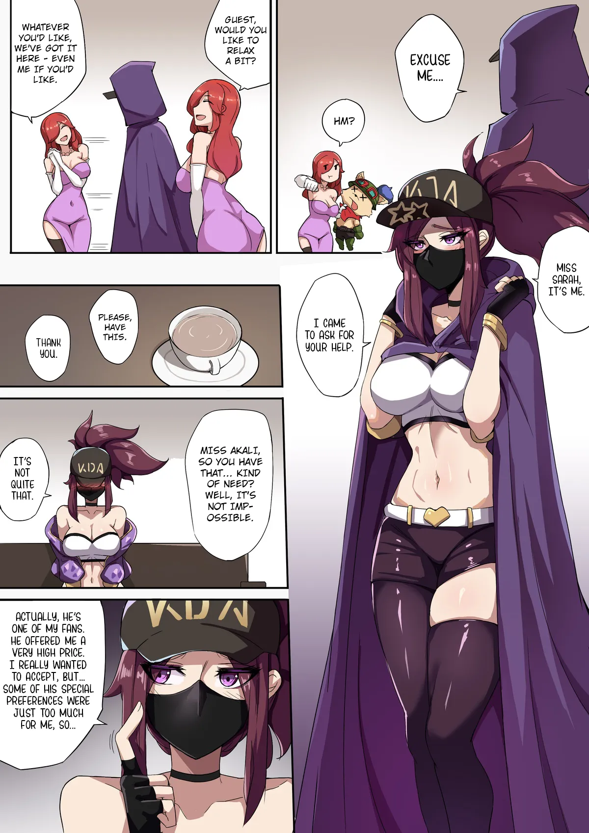 League of Legends (Akali Edition) [English] | [泪吉] 英雄联盟（阿卡丽篇） page 2 full