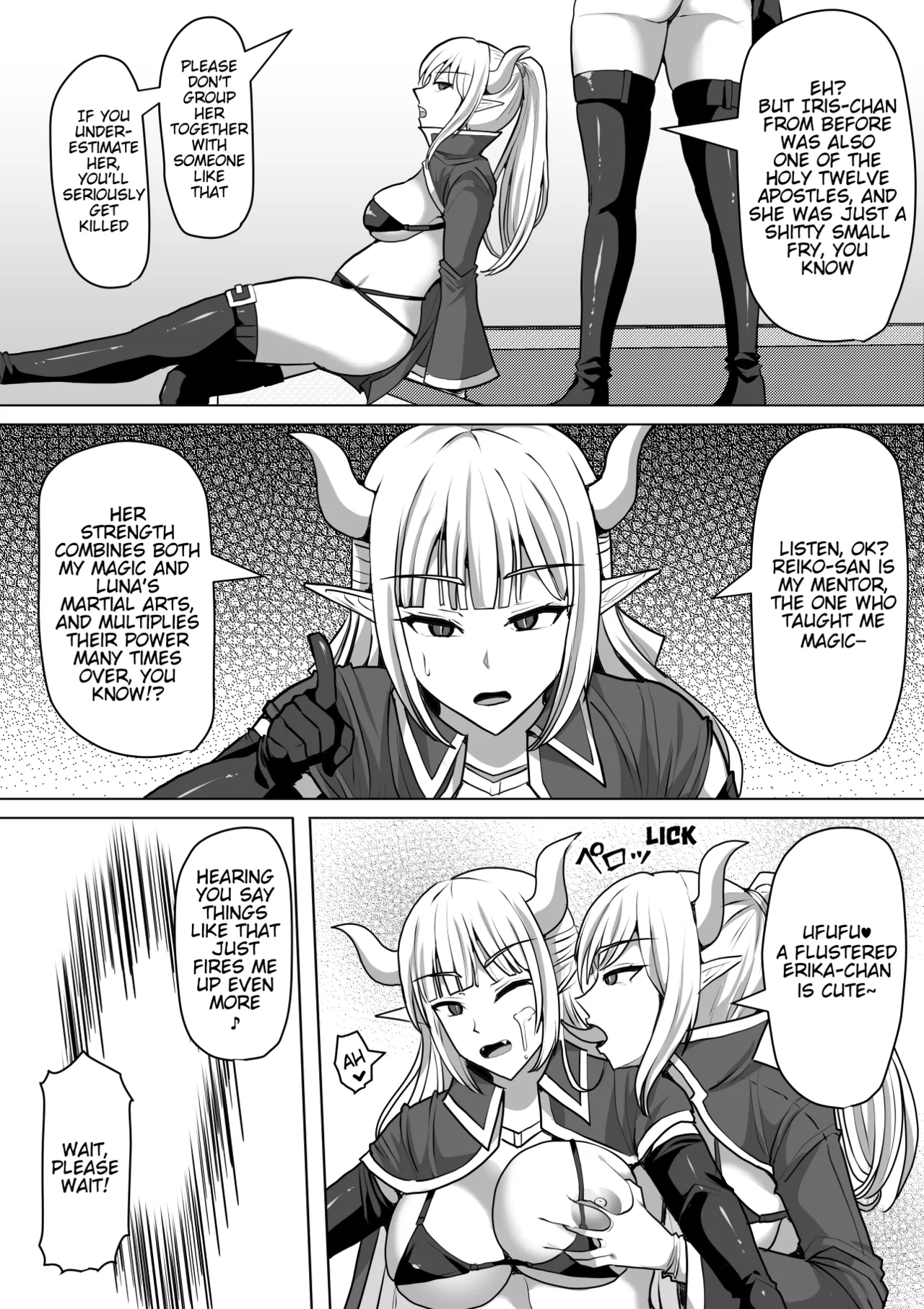 Futanari Shasei Kanri! 4 ~100-nichi-go ni Shasei suru Taima Shito Reiko~ page 3 full