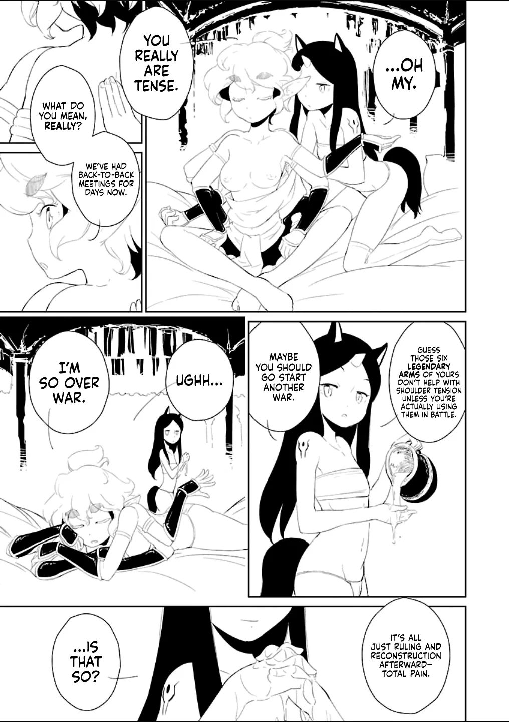 Asherah Shogun to Meshitsukai Sadi | General Asherah and Her Servant Sadi page 3 full