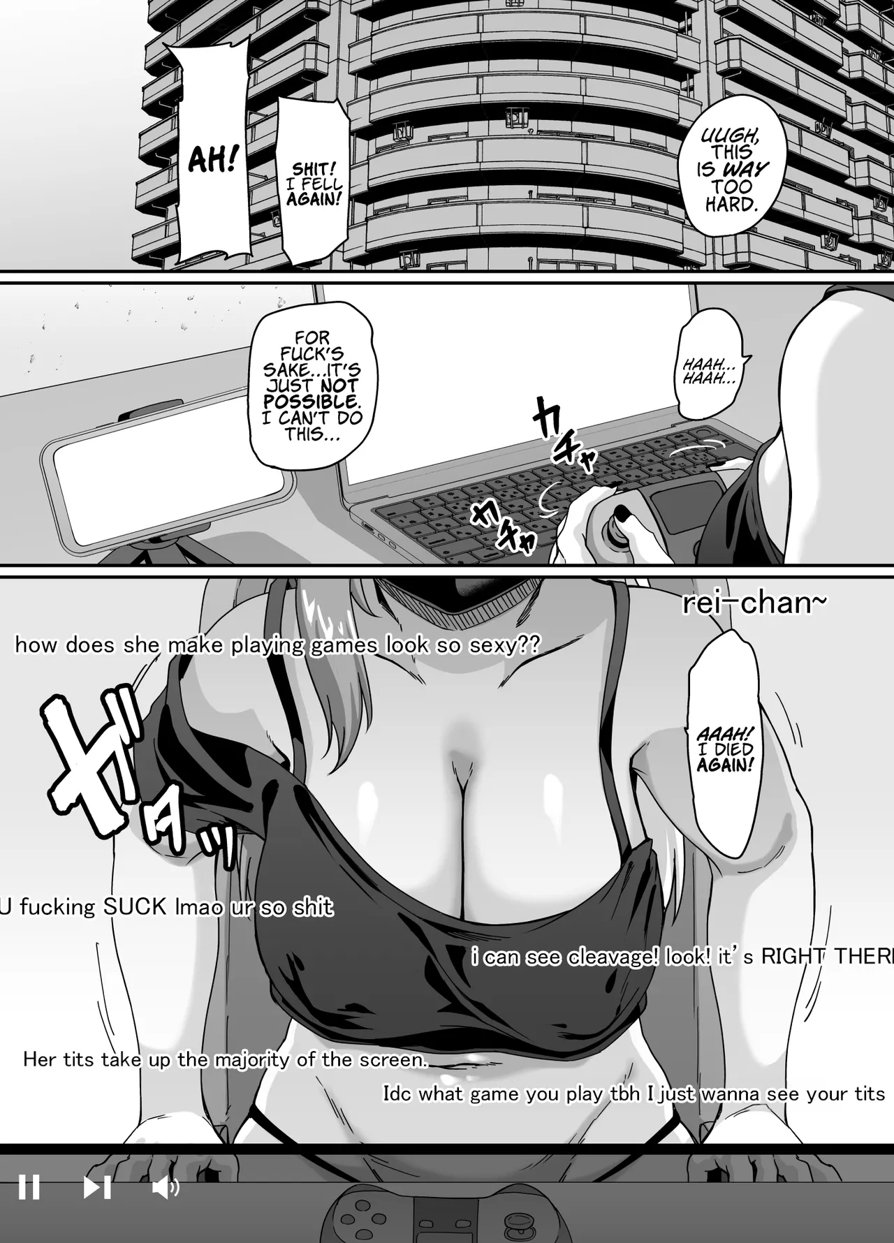 Zubora Ane (Haishinsha) ga Gobaku Ero Buzz Shitakara Hirakinaotte Kyoudai de Ero Haishin suru Waku | My Slob Of An Older Sister's Accidental Adult Stream Caused So Much Hype, She Pivoted To Doing Brother X Sister Sex Streams! page 2 full