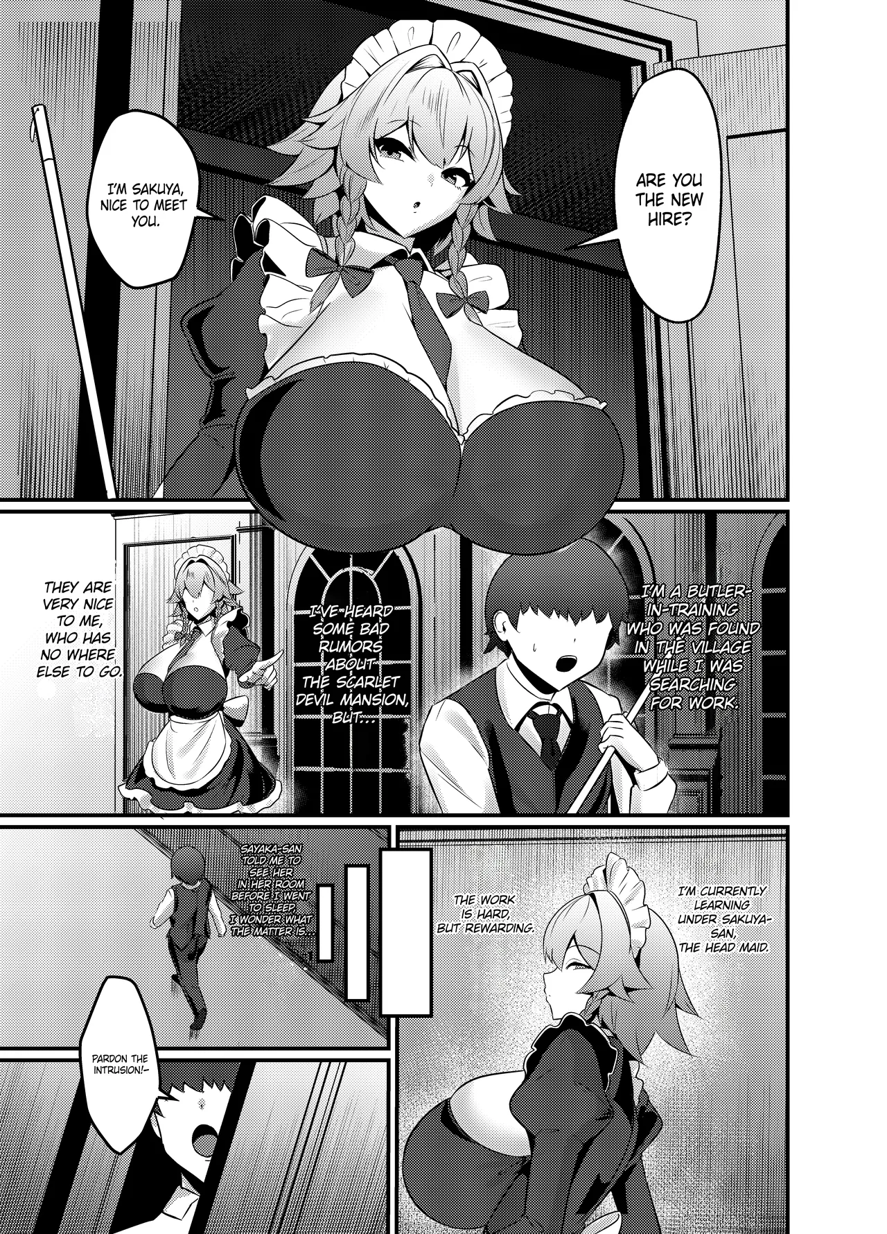 Koumakan-shiki Shinjin Kyouiku | Scarlet Devil Mansion Style Employee Training page 2 full