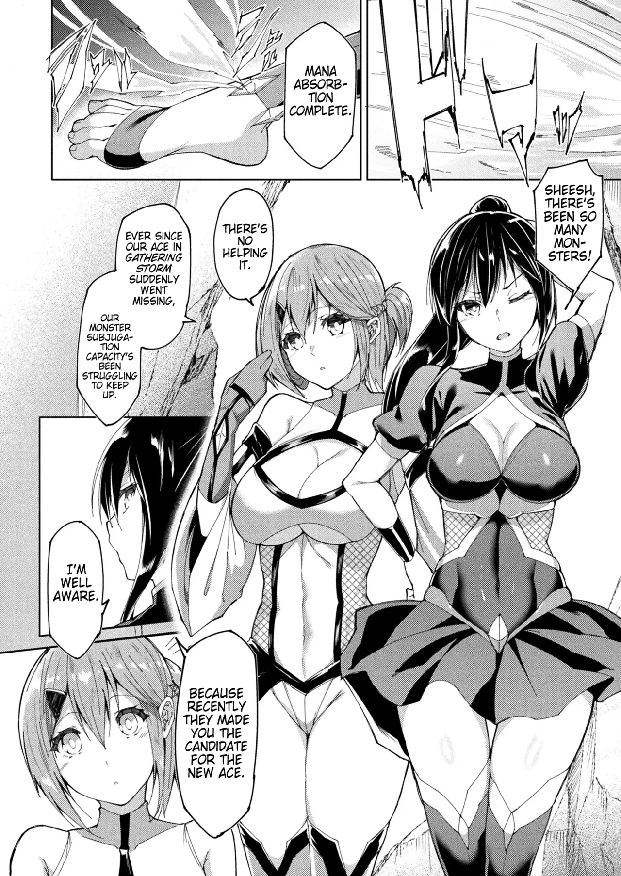 Taima Senshi Iruma&Rinen ~Yami ni Somaru Kizuna~ Zenpen | Exorcist Warriors Irma ＆ Lynen ~A Bond Dyed in Darkness~ Part 1 page 2 full
