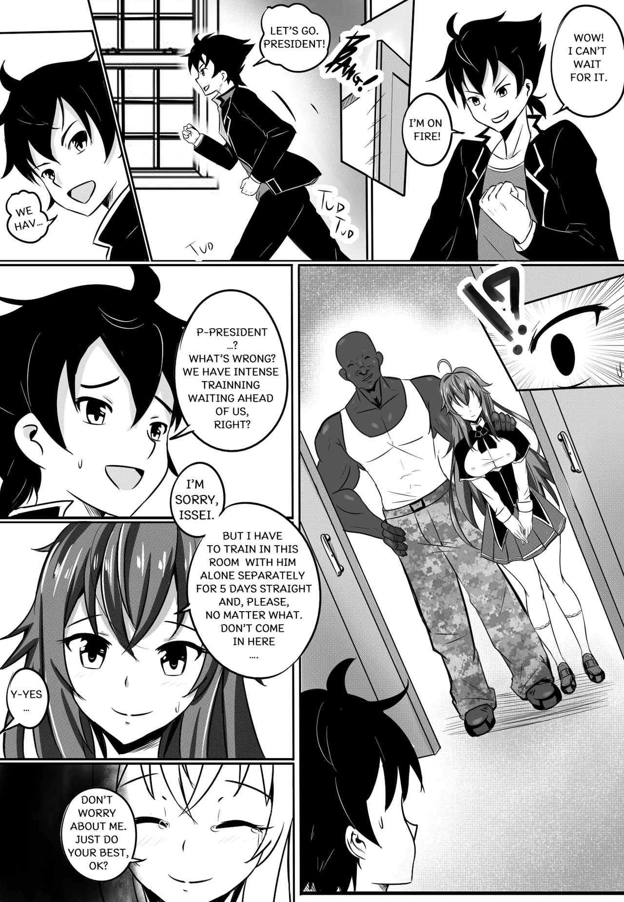 B-Trayal 13 (Highschool DxD) - Uncensored + Extras + Epilogue page 5 full