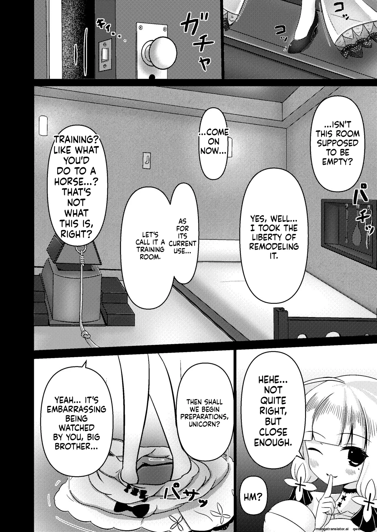 Royal Doubutsu Guui Tan Uma Shoujo Unicorn | Royal Animal Allegory Horse Girl Unicorn page 5 full