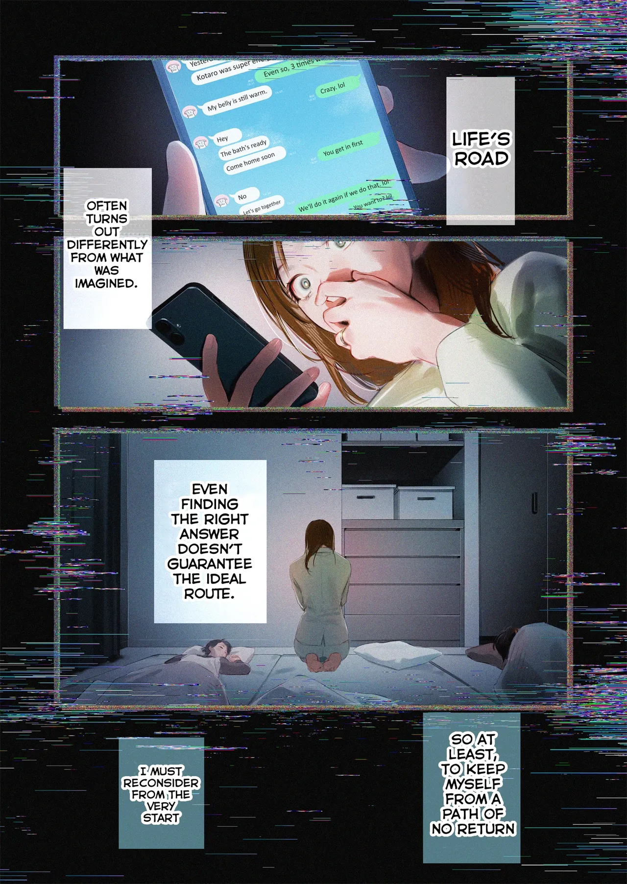 Trop 1 ~ Onabare Hitozuma no Sango Shojo o Itadakimasu~ | Trop 1 ~ I'll Take the Post-Birth Virginity of a Married Woman Whose Masturbation Was Exposed~ page 3 full