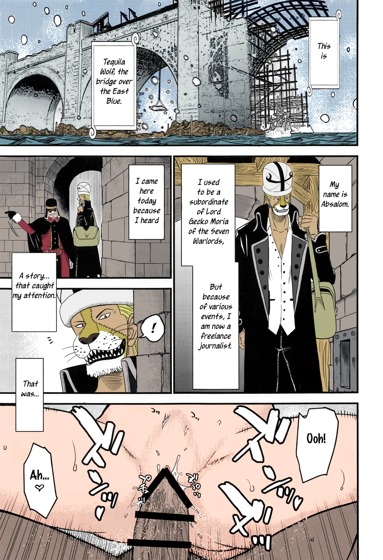 ROBIN'S HOLE 2 - Two years ago (One Piece) [English] Colorized page 2 full