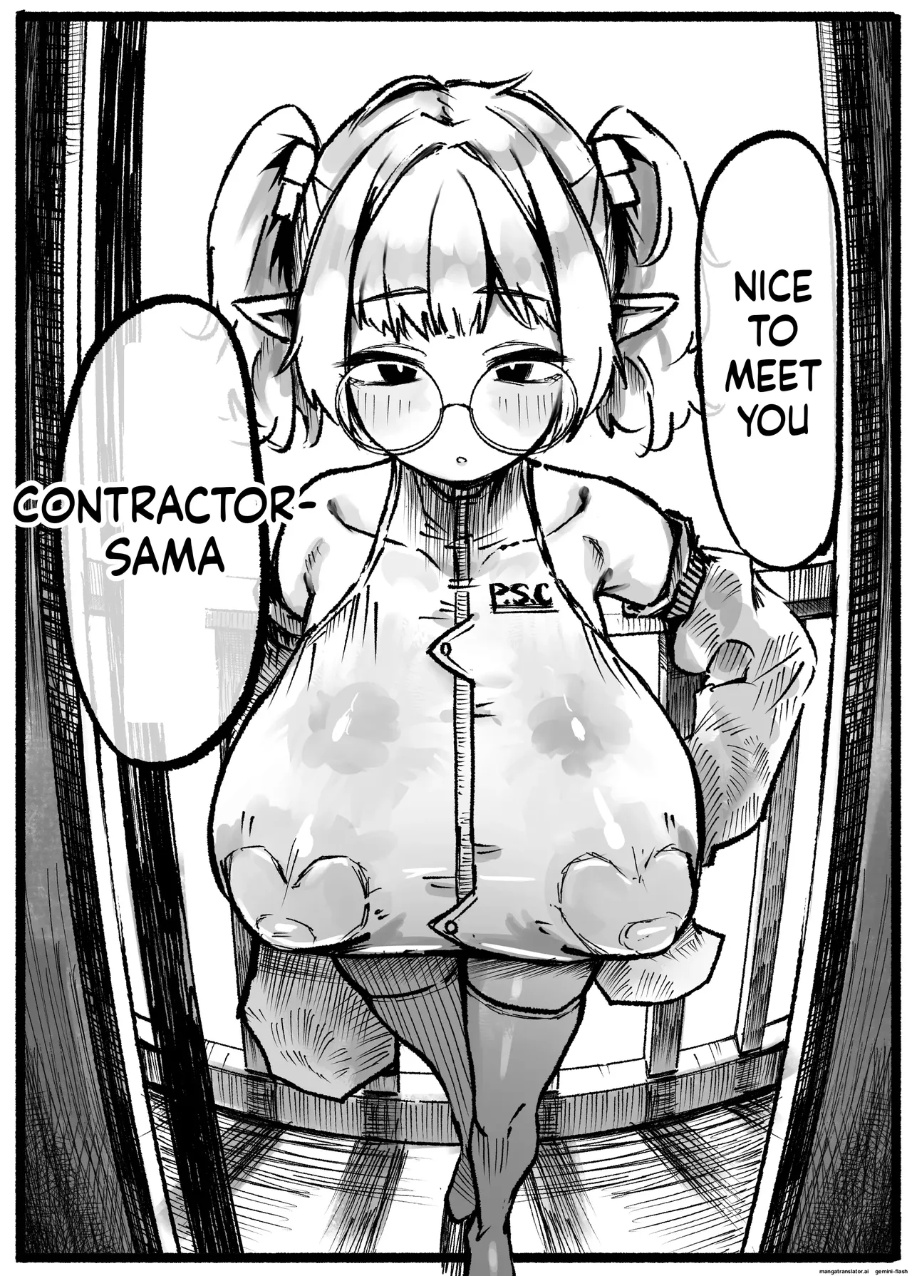 P.S.C (Titty-Fuck Subscription Company) ~7 Days of Unlimited Titty-Fucking with a Short, Busty, Expressionless Succubus~ page 4 full