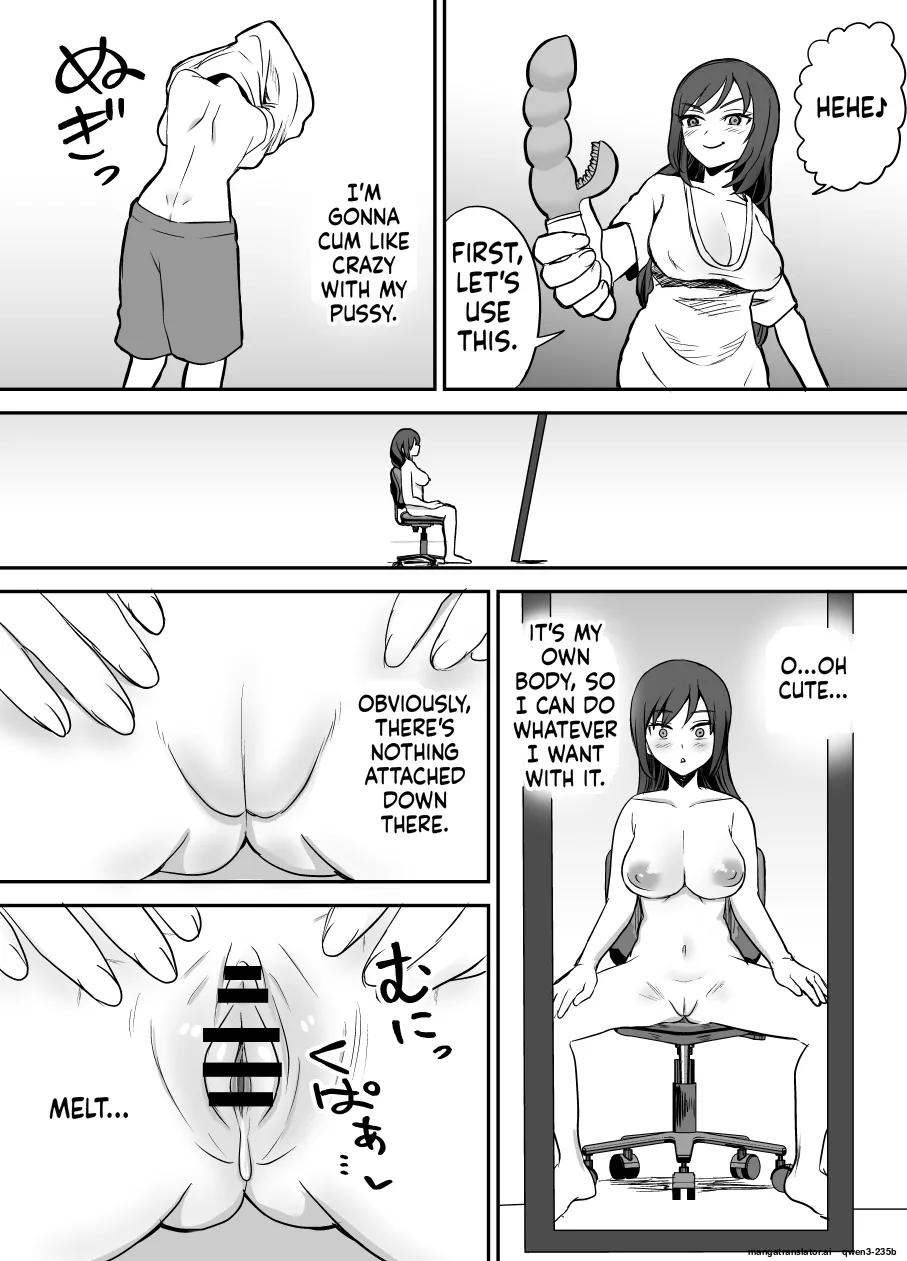 Karui Kimochi de TS Kusuri ni Te o Dashita Otoko ga Mi mo Kokoro mo Mesu Ochi Suru Made (1) Onanie Hen page 5 full